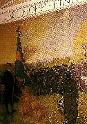 Carl Larsson skolungdomens korum pa ladugardsgarde china oil painting artist